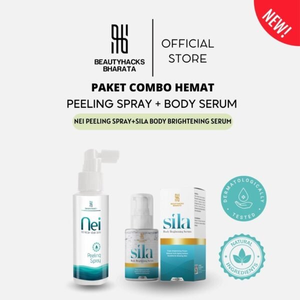 Promo Bundling Bodycare Nei Peeling Spray + Sila Body Serum