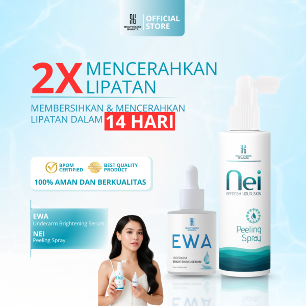 Promo Bundling Nei Peeling Spray + Ewa Underarm Serum